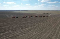 Tohum Ihtiyacinin Büyük Kismini Karsilayan Polatli Tarim Isletmesi'nde Ekim Basladi