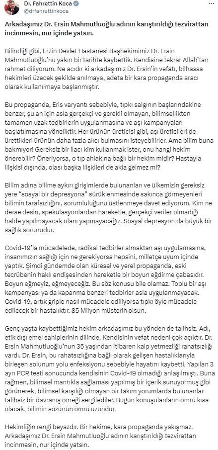Bakan Koca duyurdu! Aşı ve kapanma olacak mı?