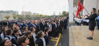 Erzincan'da Filistin Için Bayrak Töreni Ve Saygi Durusu