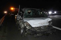 Anadolu Otoyolu'nda 14 Araçlik Zincirleme Kaza Açiklamasi 3 Yarali