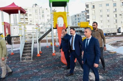 Nusaybin'de 5 Bin Metrekarelik Alanda Park Çalismasi Baslatildi