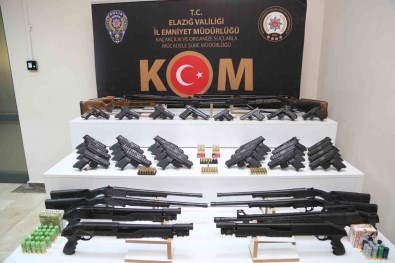 Elazig'da Silah Kaçakçiligi Operasyonu Açiklamasi 9 Gözalti