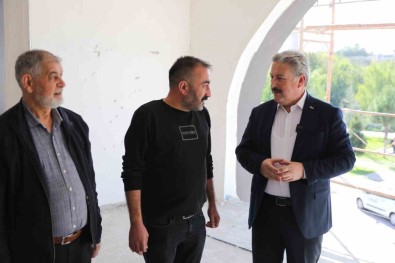 Sirintepe Mahallesi'nin Kütüphanesi Ve Ikinci Bahar Evi Tamamlanmak Üzere