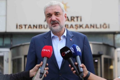 AK Parti Istanbul Il Baskani Kabaktepe'den 'Büyük Filistin Mitingi' Ile Ilgili Açiklama