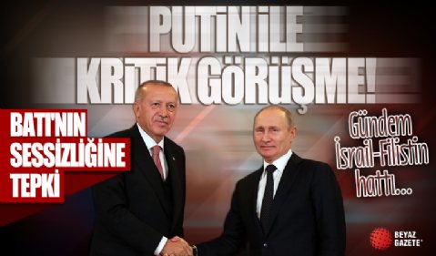 Başkan Erdoğan, Putin ile görüştü
