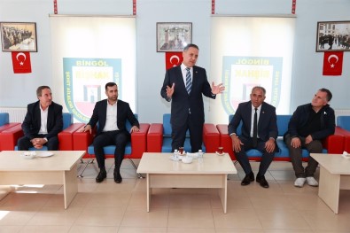 Bingöl Valisi Usta Açiklamasi ''STK'lar Ile Daima Isbirligi Halinde Ve Destekçileri Olacagiz Insallah''