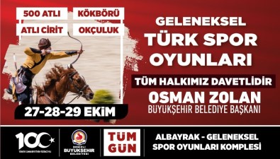 Denizli Büyüksehir Ile 'Geleneksel Türk Spor Oyunlari' Basliyor