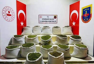 Diyarbakir'da 1 Ton 354 Kilo Esrar, 122 Bin Uyusturucu Bitkisi Ele Geçirildi