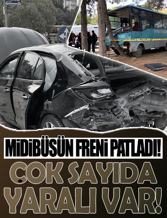 Elazığ’da öğrencileri taşıyan midibüsün freni patladı: 1 ölü, 15 yaralı