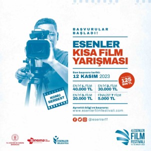 4. Esenler Kisa Film Yarismasi'na Basvurular Basladi