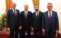 AK Parti Kütahya Milletvekillerinden Bakan Yerlikaya'ya 'Geçmis Olsun' Ziyareti