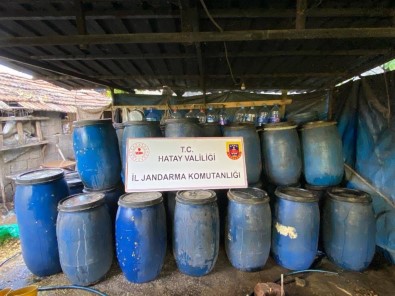 Hatay'da Kaçak Içki Operasyonu