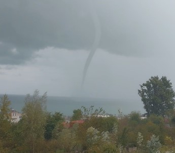 Ordu'da Denizde Dev Hortum Olustu