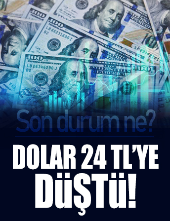 Dolar ne kadar oldu? Google doları 24 lira gösterdi, bir anda gündem oldu