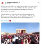 MSB Açiklamasi '29 Ekim'de Anitkabir 1 Milyon 182 Bin 425 Ziyaretçi Agirladi'