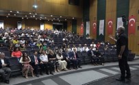 Polis Basmüfettisi Ahmet Sula, Osmaniye'de Resim Sergisi Açip Konferans Verdi