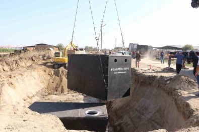 Emirhacili'ya Atiksu Depolama Sistemi Kazandirildi