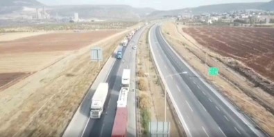 Gaziantep'te Dron Destekli Trafik Denetimi