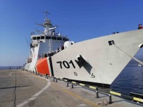 TCSG Dost Gemisi'nden Izmir Körfezi'nde Nefes Kesen Arama Kurtarma Tatbikati