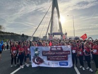 Trakya'dan 65 Kadin Çalisan, Cumhuriyet'in 100. Yilina Özel Kosuya Katildi