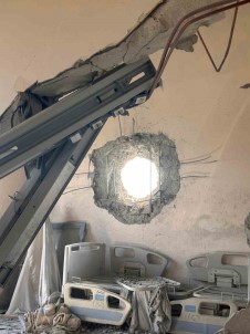 Türkiye-Filistin Dostluk Hastanesi Israil Saldirisinda Büyük Hasar Aldi