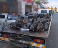 Antalya'da 'Change' Araç Operasyonu Açiklamasi 7 Adet Tescil Kaydi Olmayan Araç Motoru Ele Geçirildi