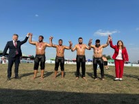 Büyüksehir Pehlivanlari Bulgaristan'dan Basariyla Döndü