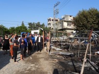 Çadirlari Yanan Depremzede Vatandaslara Devletten Sefkat Eli