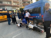Jandarma Araci Ile Motosiklet Çarpisti Açiklamasi 1 Yarali