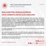 MSB'den Irak'in Kuzeyine Hava Harekati Açiklamasi 22 Hedef Imha Edildi