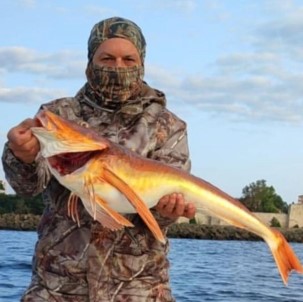 Olta Ile 5 Kiloluk Kirlangiç Baligi Yakaladi