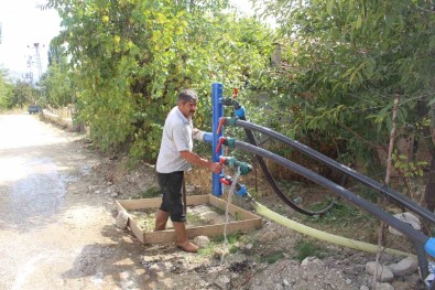 Büyüksehir'den Korkuteli Yukarikaraman Mahallesi'ne Kapali Devre Sulama Sistemi