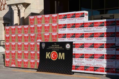 Mus'ta 840 Bin Adet Gümrük Kaçagi Makaron Ele Geçirildi