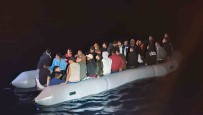 Marmaris'te 45 Düzensiz Göçmen Kurtarildi