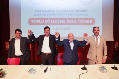 Usak Belediyesinden Personelin Yüzünü Güldürecek Müjde