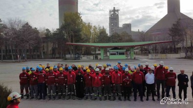 Askale Çimento'da 10 Kasim Anmasi