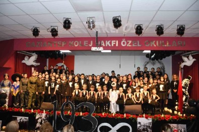 Atatürk, Gaziantep Kolej Vakfi'nda Özlem Ve Sevgiyle Anildi