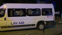Avcilar'da Alkollü Sürücünün Kullandigi Araç Taksiye Çarpti Açiklamasi 4 Yarali