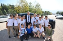 Baskan Kadir Kara, Ögrencileri Yerli Ve Milli Otomobil Togg Ile Gezdirdi