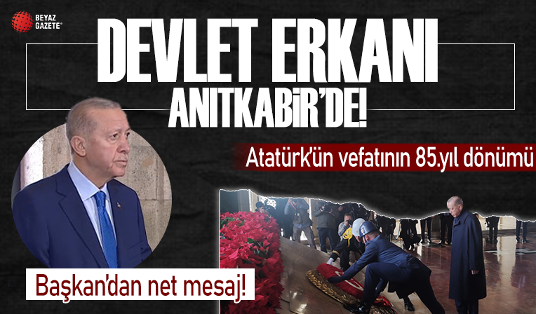 Başkan Erdoğan Anıtkabir Özel Defteri'ni imzaladı! Türkiye Yüzyılı vurgusu...
