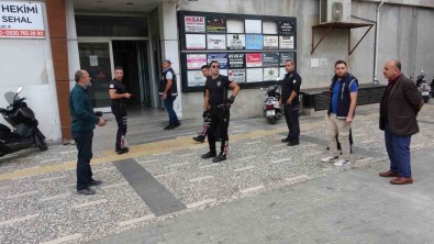 Çatida 45 Dakika Önce Gördügü Sahis Için Ekipleri Alarma Geçirdi