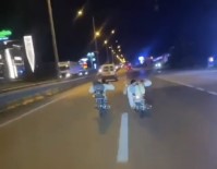 Motosikletle Ölümüne Yaris Tuttular