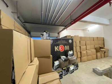 Osmangazi Köprüsü'nde Bir Kamyonda 6 Ton 55 Kilo Kaçak Tütün Ele Geçirildi