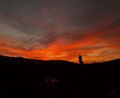Van'da kuzey ışıkları yeniden görüntülendi: 15 dakikada görüldükten sonra yerini karanlığa bıraktı