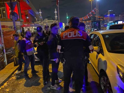 Taksim'de Helikopter Destekli Huzur Uygulamasi Açiklamasi Denetimde Pompali Tüfek Ele Geçirildi