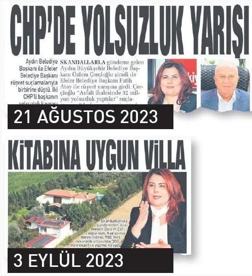 Yolsuzluk iddiaları tek tek sıralandı! CHP'li Özlem Çerçioğlu’na adrese teslim ihalelerden soruşturma izni