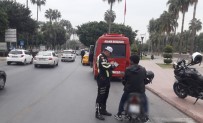Mersin'de Kural Ihlali Yapan Sürücülere Ceza Yagdi
