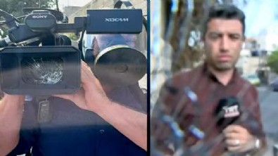 İsrail polisleri Kudüs'te bulunan TRT Haber ekibine saldırdı