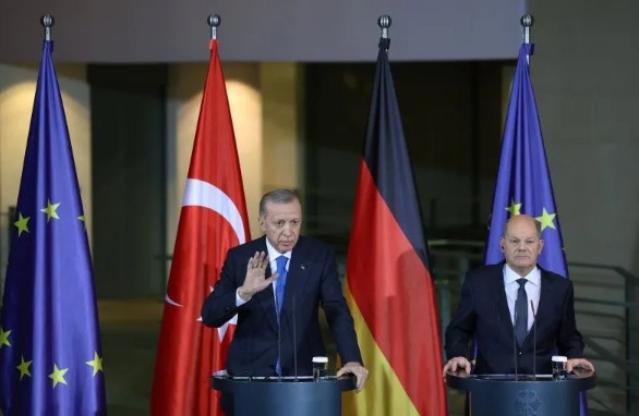 Başkan Erdoğan’ın Filistin mesajı dünyada yankılandı: Başbakanlık ofisinde Almanya'yı uyardı!