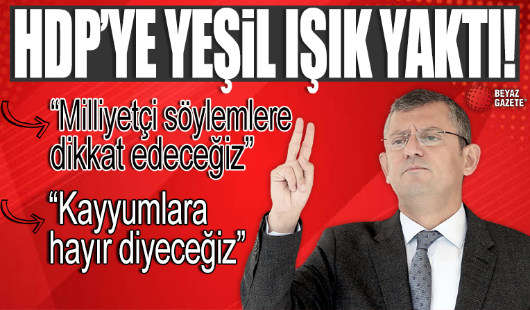Özgür Özel'den HEDEP'le ittifak sinyali: Kayyumlara karşıyız